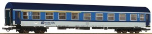 Wagon osobowy 1/2. kl. Y/B 70 H0-1:87 ČD ep. VI, Roco 64861