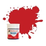 Farba Humbrol Acrylic 220 Racing Red Gloss, AB0220