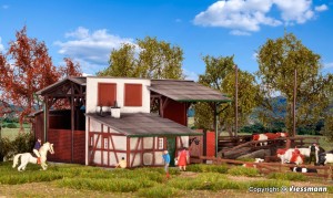 Obora dla bydła H0-1:87, Kibri 39096, NA ZAMÓWIENIE