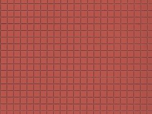 Płyta chodnikowa czerwona H0-TT, Auhagen 52422