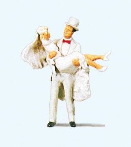 Nowożeńcy H0-1:87, Preiser 28029, NA ZAMÓWIENIE