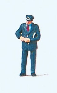 Konduktor H0-1:87, Preiser 28034