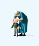 Zakonnica i dziecko H0-1:87, Preiser 28061