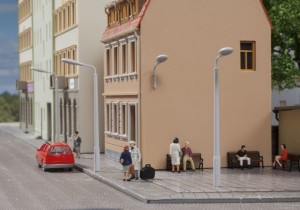 Lampy uliczne i przyścienne TT-1:120, Auhagen 43656, NA ZAMÓWIENIE