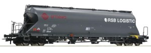 Wagon silos Uacs H0-1:87 Ermewa/RSB Logistic ep. VI, Roco 76707