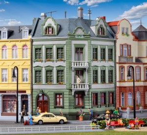 Kamienica przy Elbenplatz w Görlitz H0-1:87, Kibri 38385, NA ZAMÓWIENIE