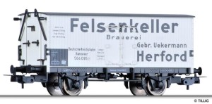 Wagon chłodnia do piwa H0-1:87 DRG ep. II, Tillig 76627