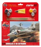 Douglas A4-B Skyhawk 1:72 z klejem, farbami i pędzlem, Airfix 55203