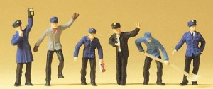 Personel kolejowy, Preiser 14013, figurki H0-1:87