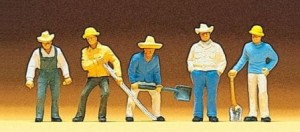Robotnicy kolejowi H0-1:87, Preiser 10031