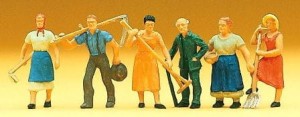 Mieszkańcy wsi, Preiser 14040, figurki H0-1:87