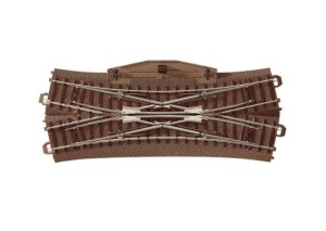 Skrzyżowanie podwójne C-Gleis 188,3 mm nasypie H0-1:87, Trix 62624, NA ZAMÓWIENIE