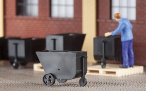 Wózki do kopalni H0-1:87, Auhagen 41640, 9 szt.