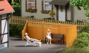 Pergola ogrodowa H0-1:87, Auhagen 41648, dł. 44 cm