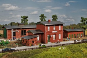 Zestaw Stacja Neukloster H0-1:87, Auhagen 15103, NA ZAMÓWIENIE