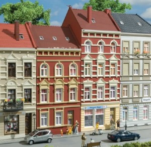 Kamienice Schmidtstraße 27/29 H0-1:87, Auhagen 11417, NA ZAMÓWIENIE