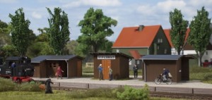 Przystanek kolejowy Unterschönbach H0-1:87, Auhagen 11415