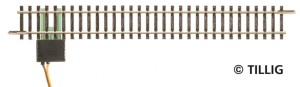 Tor zasilający 166 mm TT-1:120 dla sterowania analogowego, Tillig 83143