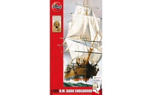 Statek Endeavour 1:120 z klejem, farbami i pędzlem, Airfix 50047