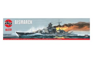 Pancernik Bismarck 1:600, Airfix 04204V, NA ZAMÓWIENIE