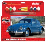 Volkswagen Beetle 1:32 z klejem, farbami i pędzlem, Airfix 55207