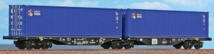 Wagon platforma kontenerowa Sggrss 80 H0-1:87 PKP Cargo ep. V-VI, ACME 40358,NA ZAMÓWIENIE