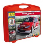 Peugeot 206 WRC 2003 1:43 z klejem, farbami i pędzlem, Heller 60113