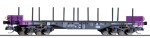 Wagon platforma Sgmmns 4505 z kłonicami TT-1:120 ERR ep. VI, Tillig 15153