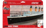 RMS Titanic 1:1000 z klejem, farbami i pędzlem, Airfix 55314