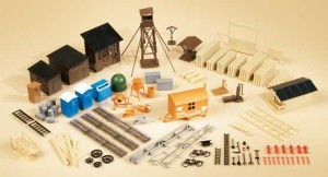 Zestaw dodatków modelarskich H0 (TT), Auhagen 42652